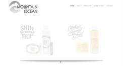 Desktop Screenshot of mountainocean.com