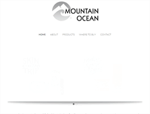 Tablet Screenshot of mountainocean.com